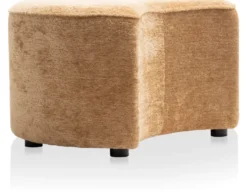 COCOmaison, Roan poef maan H44cm - Creme