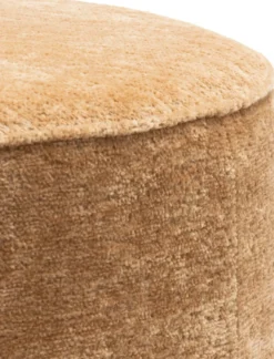 COCOmaison, Roan poef rond H44cm - Creme
