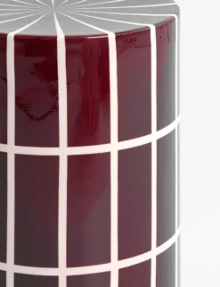 COCOmaison, Skye bijzettafel H45cm - Bordeaux