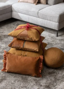 COCOmaison, Timeless kussen-set 6-delig - Antraciet