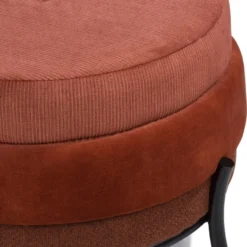 COCOmaison, Timeless - Macaron poef H43cm - koper