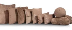 COCOmaison, Timeless - Scott kussen dia 25cm - Antraciet