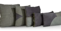 COCOmaison, Timeless - Sofia kussen 45x45cm - Antraciet