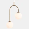 COCOmaison, Tobie hanglamp 2*G9 - Goud