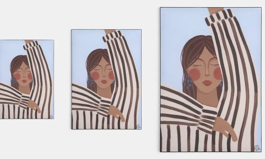 COCOmaison, Zenya wand doek - 70x100cm