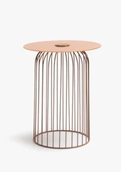 COCOmaison, Zora bijzettafel H51,5cm - Oranje