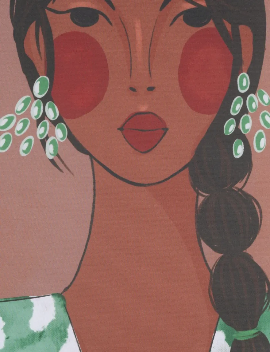 COCOmaison, Zorra wand doek - 70x100cm