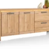 Delmonte, dressoir 190 cm - 2-deuren + 2-laden (LED + dimmer)