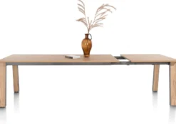 Delmonte, uitschuiftafel 150 (+ 60) x 120 cm