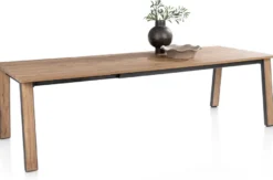 Delmonte, uitschuiftafel 200 (+ 80) x 100 cm