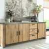 Farmland, dressoir 240 cm - 3-deuren + 3-Laden