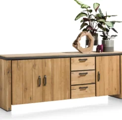 Farmland, dressoir 240 cm - 3-deuren + 3-Laden