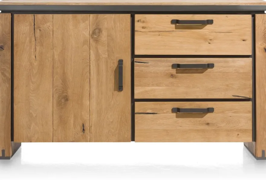 Farmland, dressoir 150 cm - 1-deur + 3-laden (onderkast van 39620)