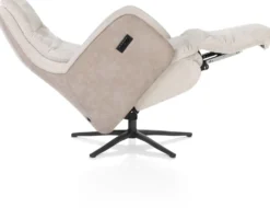 Felino, relaxfauteuil - incl. accu - stofcombinatie Livigno/Oregon