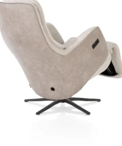 Felino, relaxfauteuil - stofcombinatie Livigno/Oregon