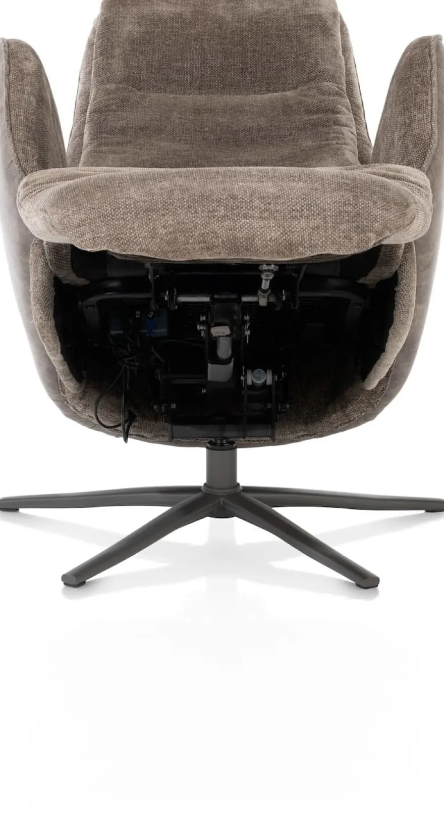 Felino, relaxfauteuil - stofcombinatie Livigno/Oregon