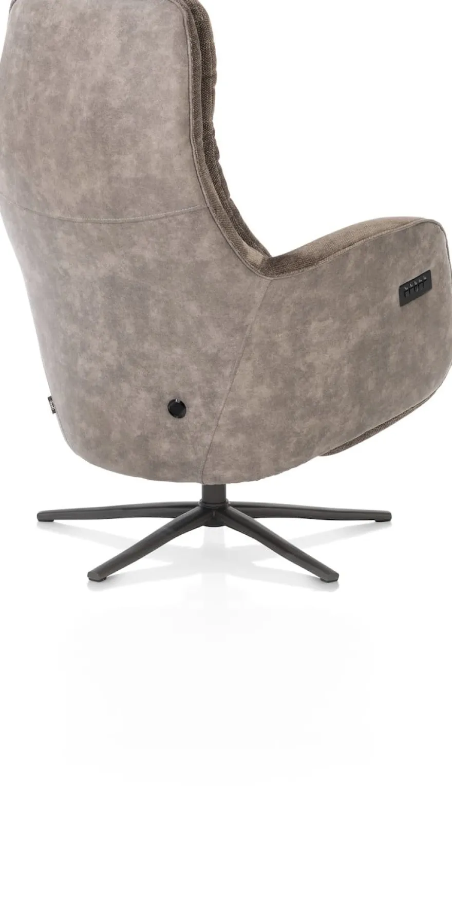 Felino, relaxfauteuil - stofcombinatie Livigno/Oregon