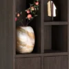 Gijon, bergkast smal 75 cm - 3-deuren + 5-niches