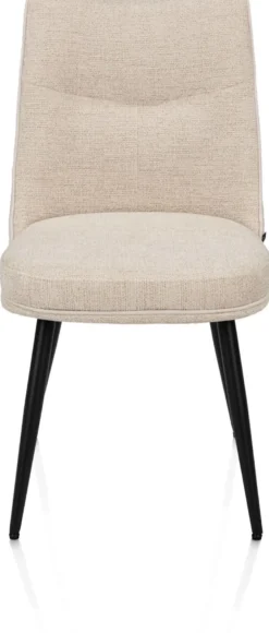 Hester, Eetkamerstoel 4 poten, stof - beige