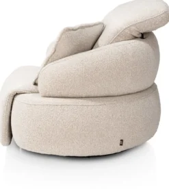 Hollywood, Homecinema draaifauteuil, met relaxsysteem en verstelbare rug