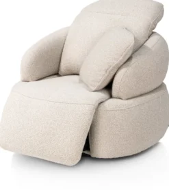 Hollywood, Homecinema draaifauteuil, met relaxsysteem en verstelbare rug