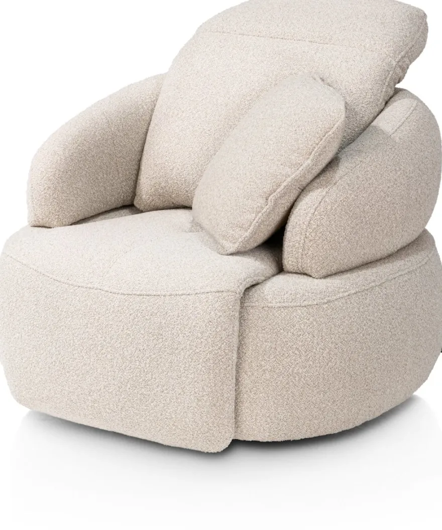 Hollywood, Homecinema draaifauteuil, met relaxsysteem en verstelbare rug