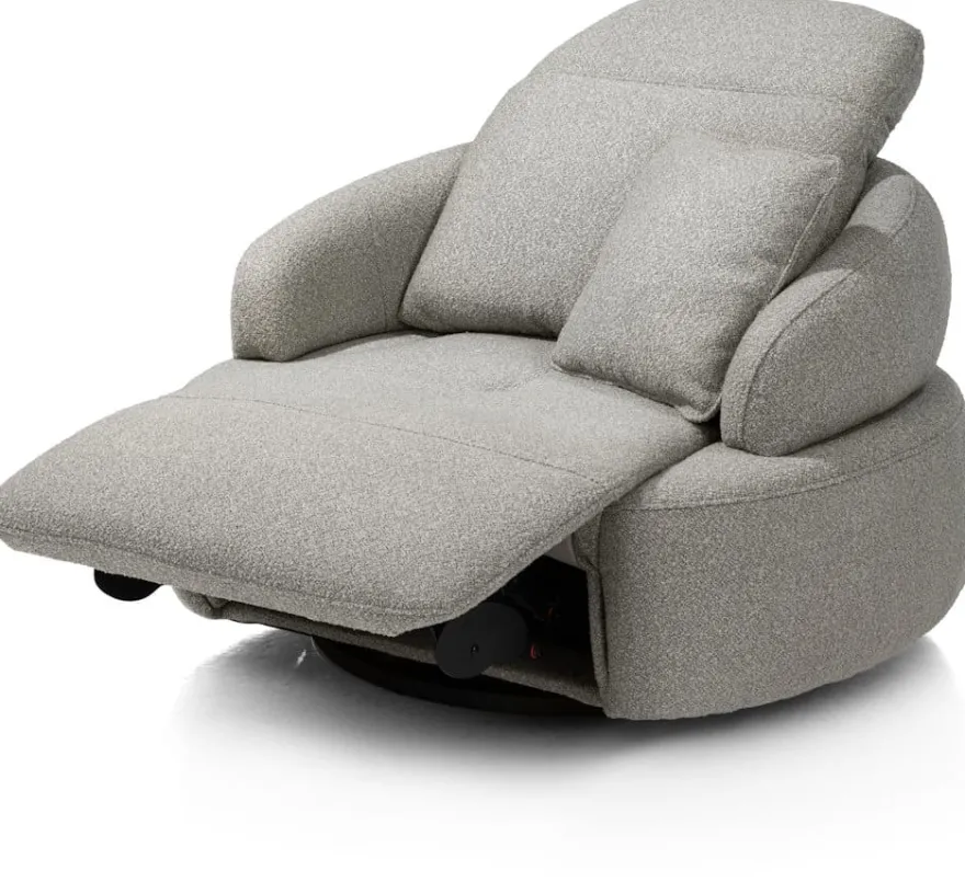 Hollywood, homecinema draaifauteuil XL - stof Cloudy - beige