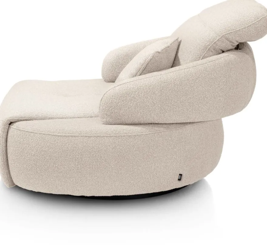 Hollywood, homecinema draaifauteuil XL - stof Cloudy - beige