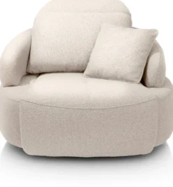 Hollywood, homecinema draaifauteuil XL - stof Cloudy - beige