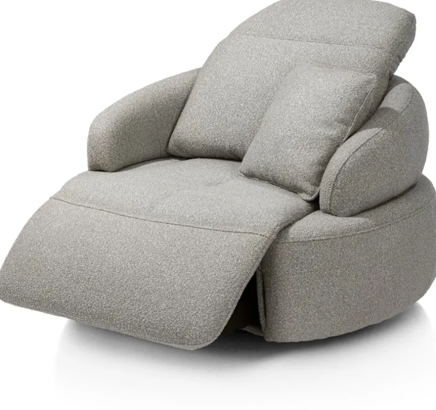 Hollywood, homecinema draaifauteuil XL - stof Cloudy - beige