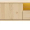 Homestead, lowboard 210 cm - 2-deuren + 1-lade + 1-niche (+ LED)