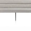 Jace, eetkamerbank 200 cm + pocket - stof Luton - grijs