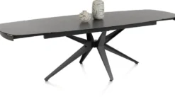 Lazio, uitschuiftafel 170 x 100 cm (+ 2 x 40 cm.)