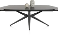 Lazio, uitschuiftafel 170 x 100 cm (+ 2 x 40 cm.)