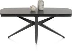 Lazio, uitschuiftafel 200 x 100 cm (+ 2 x 40 cm.)