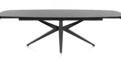 Lazio, uitschuiftafel 200 x 100 cm (+ 2 x 40 cm.)