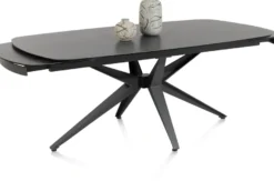 Lazio, uitschuiftafel 200 x 100 cm (+ 2 x 40 cm.)
