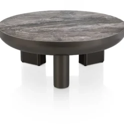 Margo, salontafel steen diameter 89 cm - hoogte 34 cm
