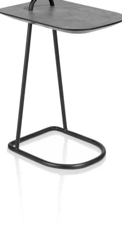 Maze, laptop-tafel 45 x 30 cm - hoogte 60,5 cm - Antraciet