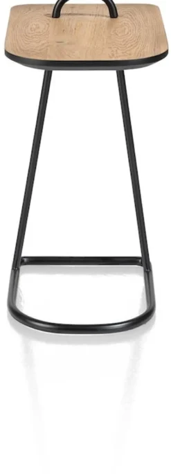 Maze, laptop-tafel 45 x 30 cm - hoogte 60,5 cm - Antraciet