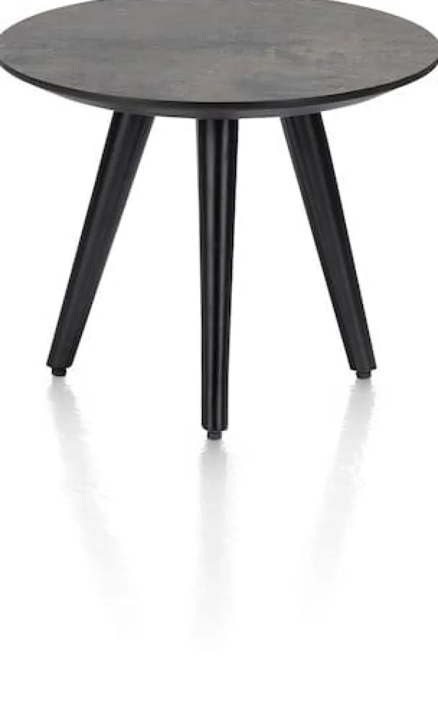 Maze, salontafel rond 40 cm - hoogte 32 cm - Antraciet
