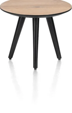 Maze, salontafel rond 40 cm - hoogte 32 cm - Antraciet
