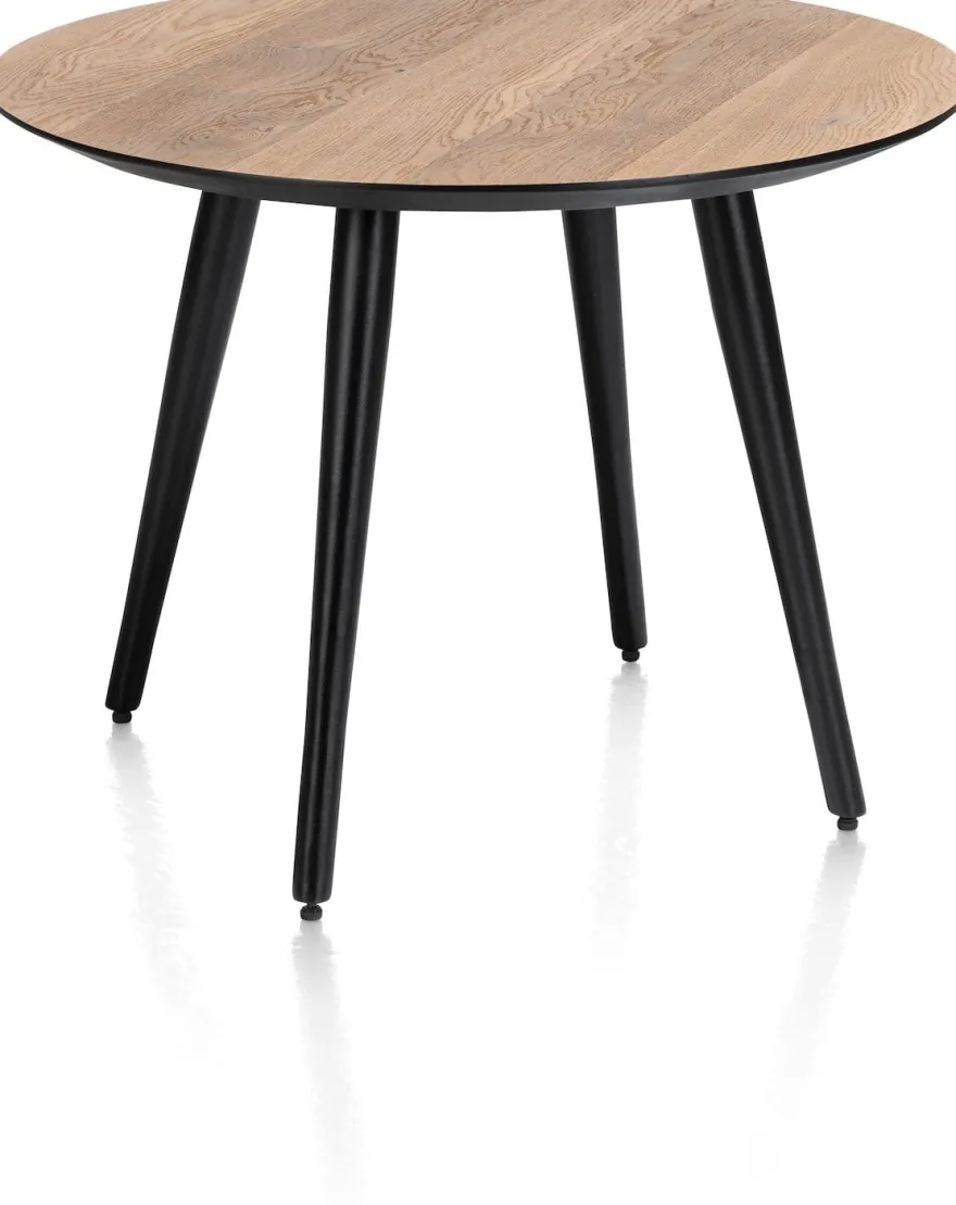 Maze, salontafel rond 60 cm - hoogte 46 cm - Antraciet