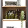 Metalo, boekenkast 65 cm - 1-lade + 5-niches