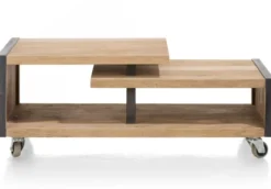 Metalo, salontafel 120 x 60 cm + 1-niche