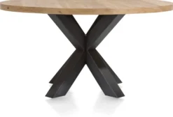 Metalox, eetkamertafel rond 150 cm