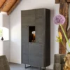 Mogan, Bergkast 100 cm, 4 deuren, 1 openvak incl. LED