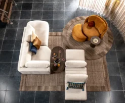 Murcial, poef voor loveseat