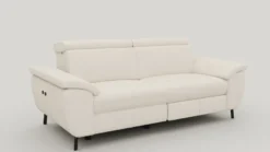 Napels, 2.5-zitsbank - stof Vada - Creme