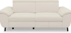 Napels, 2.5-zitsbank - stof Vada - Creme